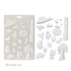 Stamperia - Soft Mould A4 for Scrapbooking, Albums, Bullet Journals