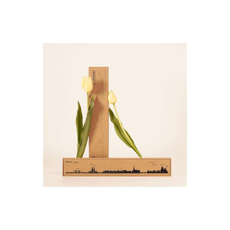 The Line City Skyline Wall Art 19.5" (50 cm) -