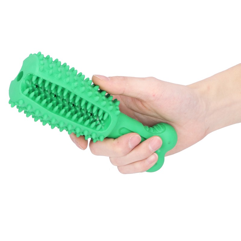 Pet Dog Rubber Safety Molar Cleaning Tooth Rod Playing Biting