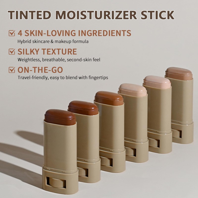 Tinted Moisturizer Stick - Beauty Balm Serum Boosted Skin Tint