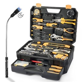 Tool Kit for Home, Basic Tool Set with Magnetic Pickup Tool