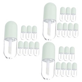 FOMIYES 3sets Refillable Tubes for Travel Round Lip Gloss Empty Bottles Safe Plastic Containers 8pcs*3