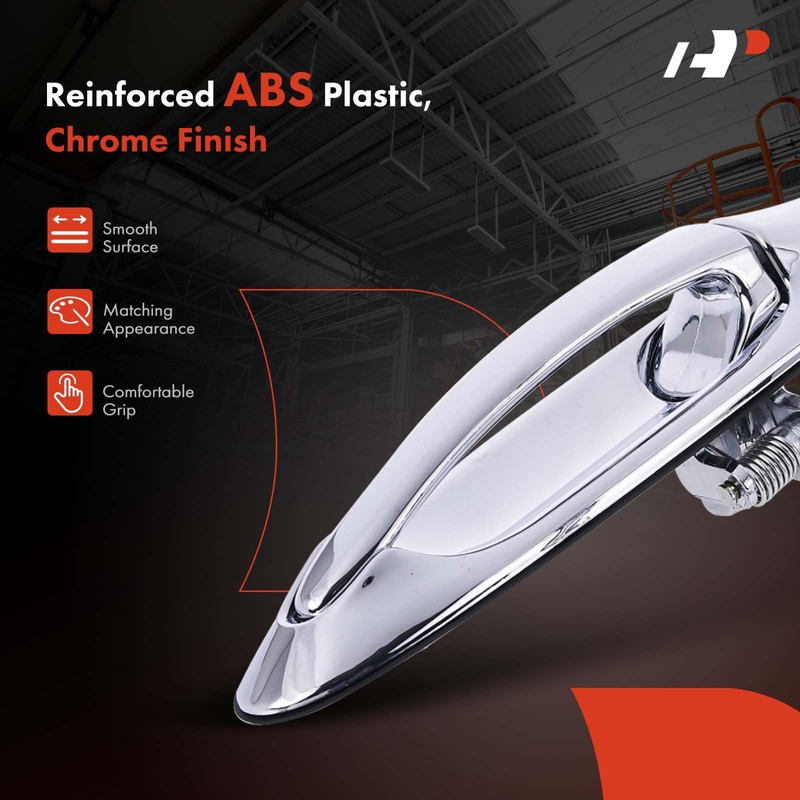 A-Premium Front Right Passenger Side Exterior Door Handle Compatible with