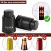 [2 PACK] Wine Bottle Stoppers,Real Vacuum Stoppers,Reusable Wine Preserver,Wine Corks