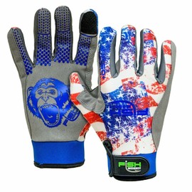 Generic Fish Monkey FM22-AMER-L Free Style Custom Fit Glove Americana L