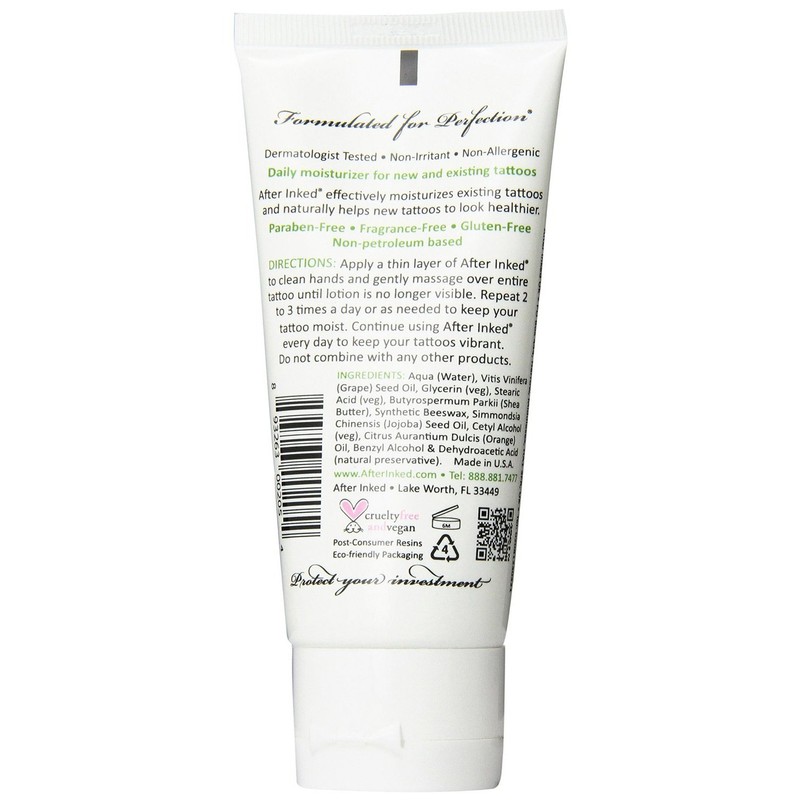 After Inked Ink Tattoo After Tattoo Super Exclusive Moisturizing Cream