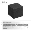 sourcing map Graphite Block Ingot Rectangle Graphite Electrode Plate Board