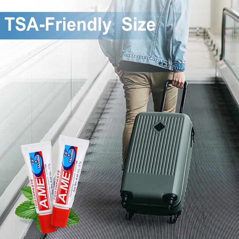 Toothpaste Bulk Travel Size, Disposable Small Travel Portable Mini Compact