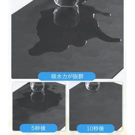 Drying Mat, Diatomaceous Earth, Quick-drying Absorbent Mat, Dish Drying Mat, Rolled, Storage, Slip, Dish Placement, Quick Drying, Oil-Resistant, Easy to Clean (11.8 x 15.7 inches (30 x 40 cm), Pink