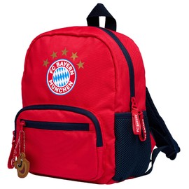 FC Bayern München FCB Children's 5 Star Backpack, red