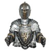 Toilet Paper Holder Tissue Storage Roll Medieval Statue Knight to