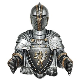 Toilet Paper Holder Tissue Storage Roll Medieval Statue Knight to Remember Gothic Paper Towel Holder Bathroom Decor