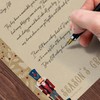 Faux Kraft Nutcracker Holiday Letterhead / 50 Letterhead Sheets /