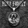 DYFUHO Medal Holy Family Virgin Mary Jesus St. Joseph Necklace,
