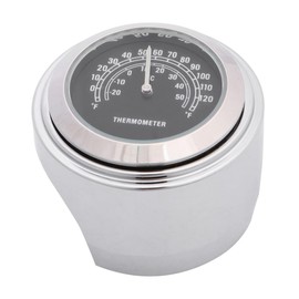 ULTECHNOVO Motorcycle Handlebar Thermometer Replacement Motorcycle Thermometer Universal Fit Thermometer Motorcycle Accessory Motorcycle Handlebars Motorbike Motor Bikes Motos Car Accessories