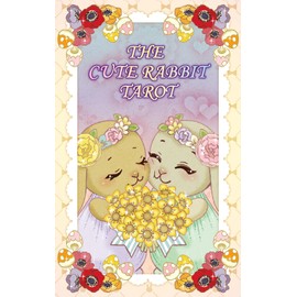 Cute Rabbit Tarot The Cut RABBIT TAROT Rider Edition Rabbit Rabbit with Japanese Booklet