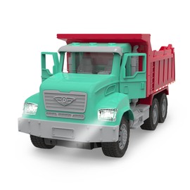Driven Remote Control Truck Dump Truck, Mini RC Car Micro Trucks, Toy with Lights & Sound, Realistic Moving Parts, Children from 3 Years, RC Dump Truck