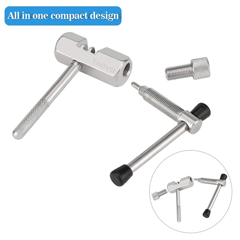 TAGVO Bike Chain Tool, Bicycle Chain Breaker Spliter Link Remover