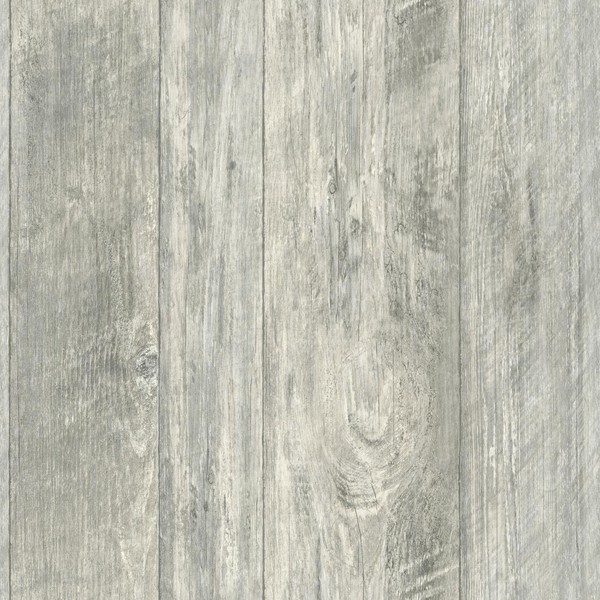 York Wallcoverings Rough Cut Lumber Water-Activated Removable Wallpaper - Black |Spray with Water and Hang | Ultra Easy