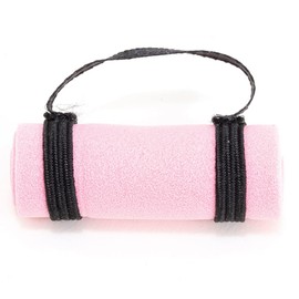 Dollhouse Miniature Pink Yoga Mat Exercise Fitness with Carrying Strap