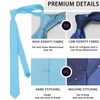 Ohcol Men's Wedding Necktie, Funeral Necktie, Formal Business, Funeral, Memorial
