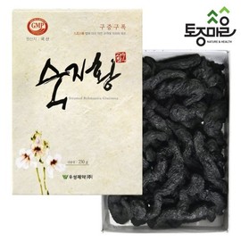 Tojangmaeul 국산 숙지황(구증구폭) 500g Korean-reared Rehmannia (prepared) 500g
