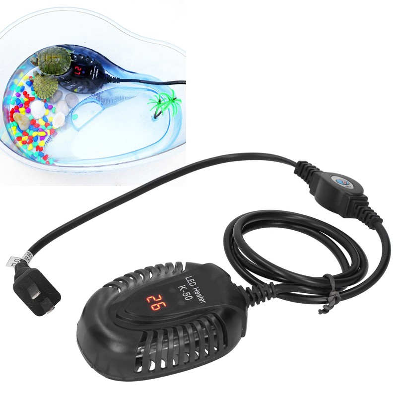 Submersible Aquarium Heater Fish Tank LED External Thermostat Quartz Heating