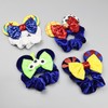 JIAHANG Velvet Mouse Ear Hair Scrunchies, Snow Captain Themed Sequins