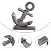 jojofuny Nautical Decor Resin Boat Anchor Model Mediterranean Style Nautical