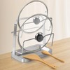 Puliyunxiang Pot Lid Holder While Cooking, 304 Stainless Steel Pot