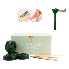 Cera Española Apigreen En Pastillas Incluye Aplicadores 1l
