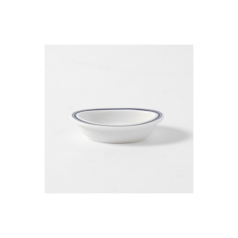 Syracuse maple line oval sauce bowl 10cm 2 colors, line