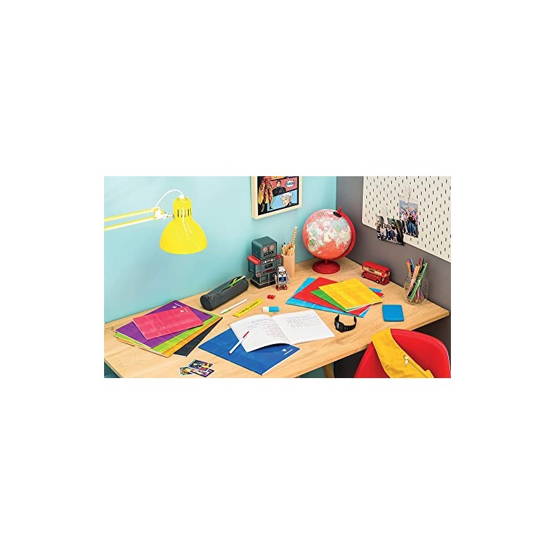 Clairefontaine 3371C A Stapled Notebook, 24 x 32 cm, 120