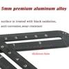 Lyshujli Multi-Angle Measuring Ruler,16-Sided Angle Measurement,Tile Holes Measure Ruler,Aluminum Alloy