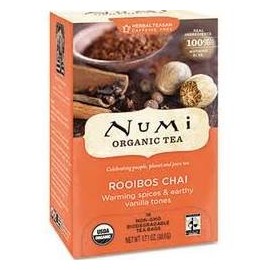 Numi Rooibos Chai Tea 100 Individual Sealed Bags