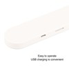 Bone Conduction Pillow Speaker Wireless Bluetooth Stereo Music Box White