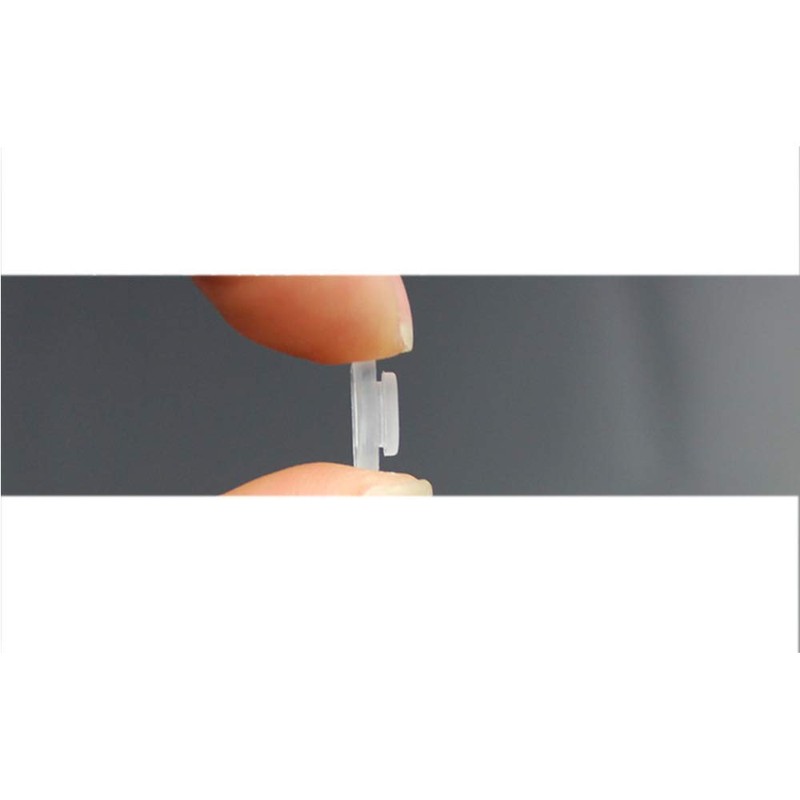 Eyeglass Nose Pads 11mm 5Pairs Replacement Square Rectangle Slide/Slip in