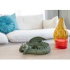 NAT & Jules Small Sleeping Dragon Moss Finish 10 inch