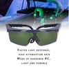 Laser Safe Glasses Optical Fiber Eye Protection Goggles Green Lens