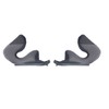 Aussie Kabuto 578046 EXCEED Cheek Pad Set, Dark Gray, XS