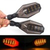 evomosa Universal 10mm Motorcycle 12V LED Turn Signal Lights Blinker