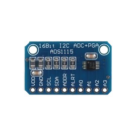 ATNSINC 3Pcs ADS1115 Module 16 Bit 4 Channel I2C IIC Analog-to-Digital ADC PGA Converter High Prcision Development Board with Programmable Gain Amplifier 2.0V to 5.5V for Arduino