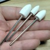 Luo ke 75mm Extra Long Flet Polishing Bits, 1/8'' Extented