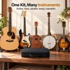 72-Piece Guitar Repair Tool Kit – Guitar Maintenance and Setup
