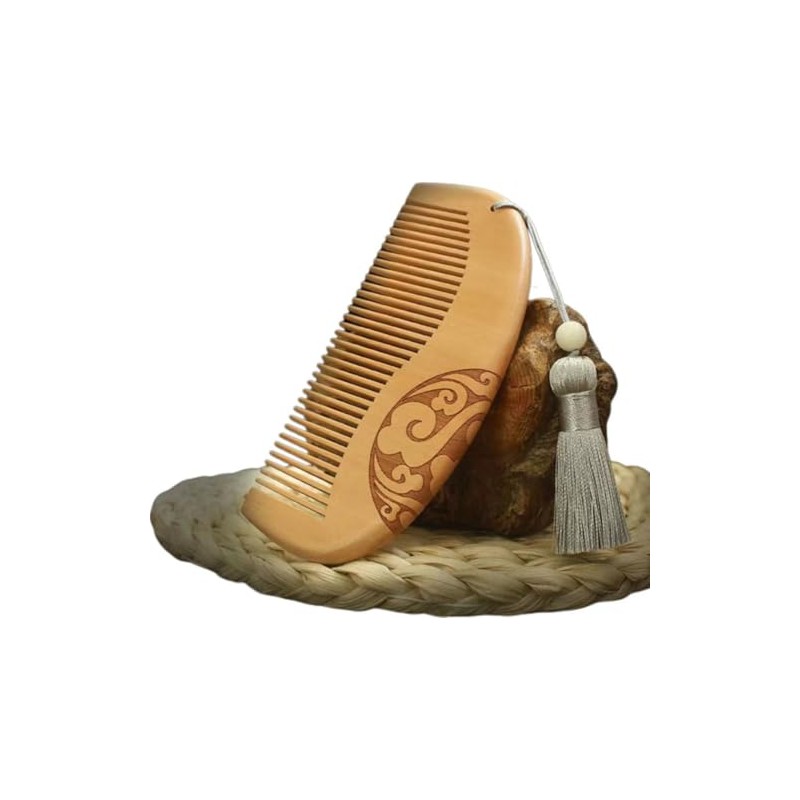 SUNFANI Carved Wooden Comb