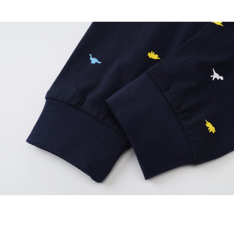 Junellz 3 years boy dinosaur pajams cotton boy pjs set