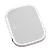 LED Light Car Mirror Touch Control Adjustable Brightness Portable Rugged