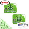 Stoner Mints Leaf Shaped Peppermints (2 Pack) with 2 GosuToys