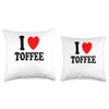I Heart (Love) Toffee Favorite Candy Flavor Syrup Coffee Throw