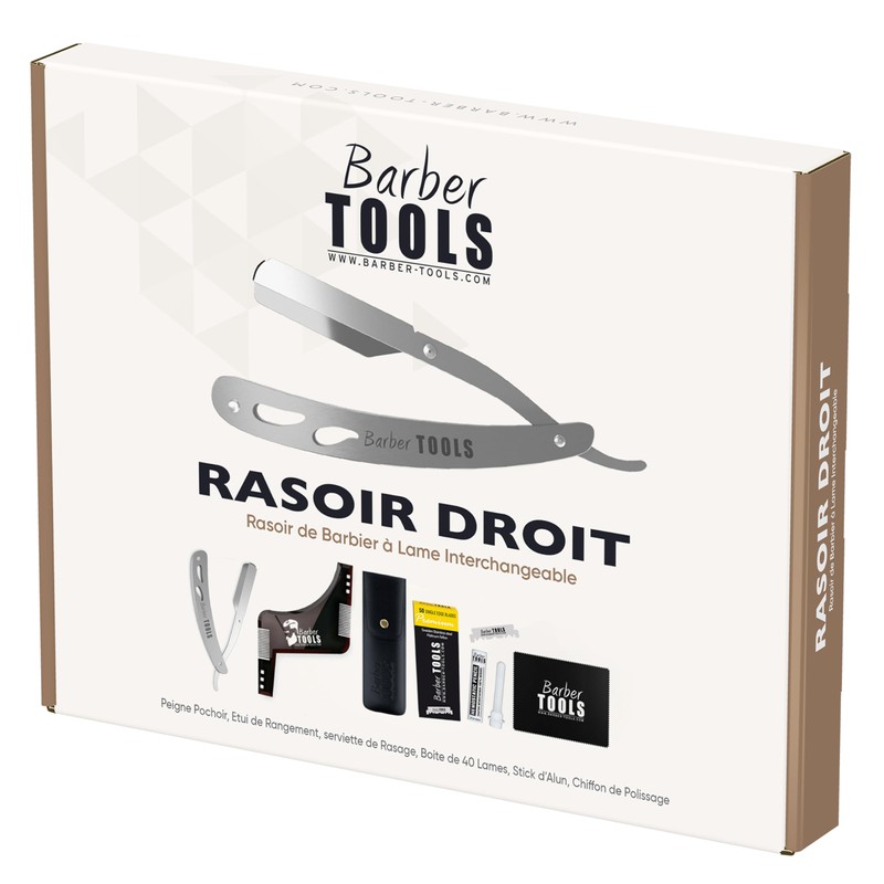 Shaving Set - Razor with Replaceable Blade + 40 Double